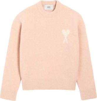 Ami Ami Pull Col Rond Ami De Coeur