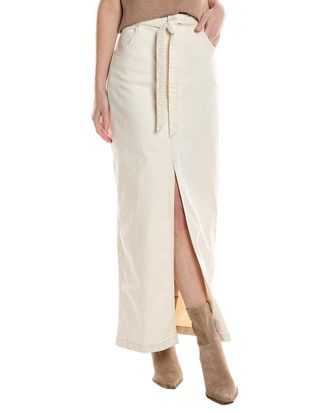 Hudson Tie-Waist Maxi Skirt