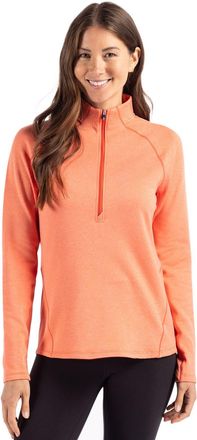 Cutter & Buck Peshastin Fleece Recycled Womens Half Zip Pullover