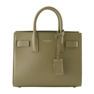 Saint Laurent Dames, Tassen, Groen, Maat: ONE Size Leer