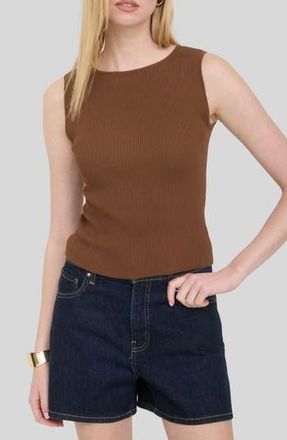 Blu Pepper Sleeveless Knit Top in Brown at Nordstrom Rack, Size Medium