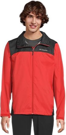 Columbia Glennaker Lake II Rain Jacket Mens Jacket Sail Red/Black : 2XL, Nylon/Polyester