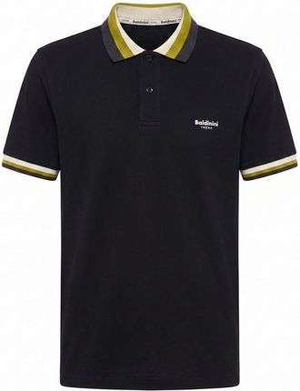 Baldinini Black Cotton Men Mens Polo-Shirt