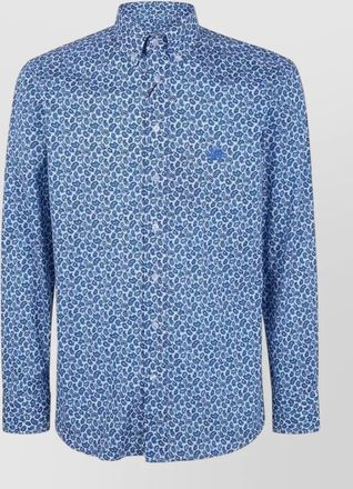 Etro shirt button down collar long sleeves paisley