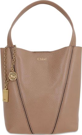 Chloé Borsa tote in pelle - Marrone