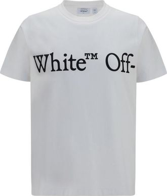 Off-white White Crew Neck T-Shirt