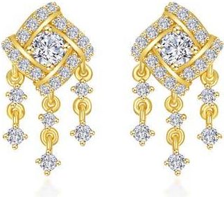 Lafonn Simulated Diamond Drop Earrings in White at Nordstrom Rack