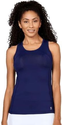 Sofibella UV Colors Womens Tennis Tank Top in Navy at Nordstrom, Size X-Large