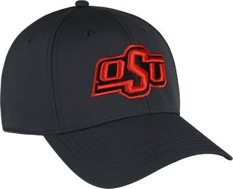 Ahead Mens Ahead Graphite Oklahoma State Cowboys Stratus AeroSphere Adjustable Hat at Nordstrom
