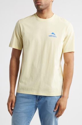 Tommy Bahama Summertime Snooze Cotton Graphic T-Shirt in Light at Nordstrom, Size X-Large