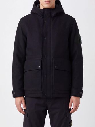 Stone Island Coat Men color Blue