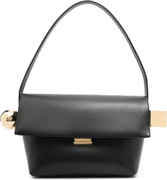 Jacquemus Le Rond Carre shoulder bag - women - Calf Leather - One Size - Black