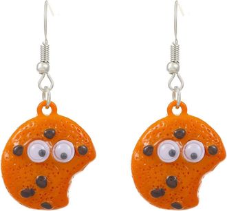 Generic Cute Childlike Retro Milk Cookie Earrings Fashion Personality Earrings 2023 Earrings Silver Plated Star Stud Earrings (B, One Size)