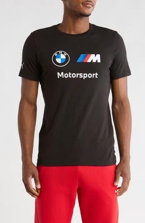 Puma x BMW M Motorsport Essential Logo T-Shirt in Puma Black at Nordstrom Rack, Size Small