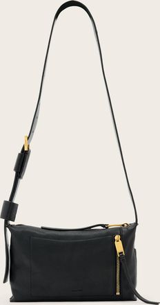 AllSaints Alba Leather Crossbody Bag