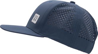 Chillouts Snapback Cap CHILLOUTS Owaka Hat, Herren, blau (navy), Kunstfaser, gepunktet, unifarben, Caps Snapback Cap, sportlich, atmungsaktiv mit perforierten S