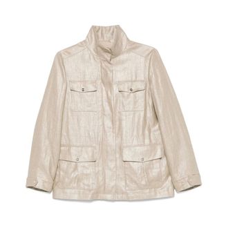 Herno Dames, Jassen, Beige, Maat: M