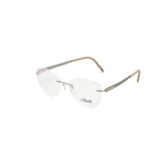 Silhouette Glasses, female, Gray, Size: 52 MM 5555 KL 7000 Optical Frame