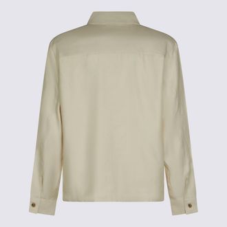 Nn.07 Nn.07 Linen-Viscose Shirt Jacket - Ivory