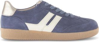 Gabor 63.300 Sneaker - Dames - Sneakers - Blauw - 37 EU - Leer - Schoenen