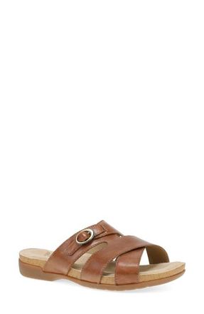 Dansko Regan Slide Sandal in Toffee at Nordstrom, Size 11.5-12Us