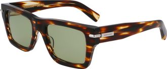 Ferragamo Green Square Mens Sunglasses SF2033S 216 53