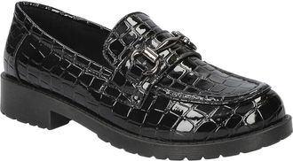 Easy Street Witney Loafer in Black Croco at Nordstrom Rack, Size 7.5