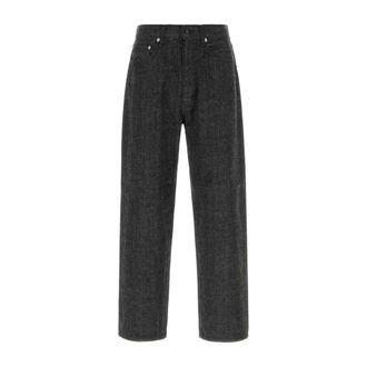Nanam&iacute;ca Straight Jeans, male, Black, Size: W34 Selvage Denim Pants