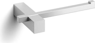 Zack Carvo Toiletrolhouder - zonder klep - geborsteld RVS