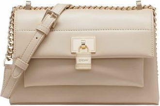 DKNY Evie Flap Shoulder Bag in Lt Khaki at Nordstrom