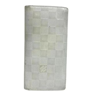 Louis Vuitton Pre-owned Wallets, unisex, Gray, Size: ONE SIZE Pre-owned Long wallet (bi-fold)