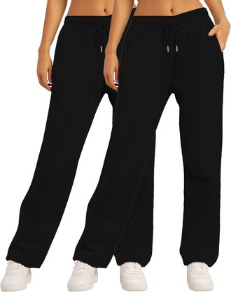 Generic Black Pants Petite Joggers for Women Womens Jogging Bottoms Petite Yoga Pants Cargo Trousers Women Sweatpants Jogging Bottoms for Joggers Womens Women