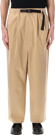 Comme Des Gar&ccedil;ons Beige Relaxed Elasticated Trousers
