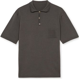 Fortela Chris Short Sleeve Polo in Teal at Nordstrom, Size Medium Eu