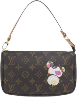 Louis Vuitton Pre-owned Mini Bags, female, Brown, Size: ONE SIZE Pre-owned Pochette Pouch