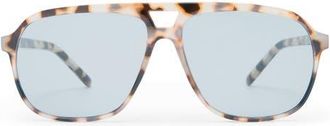 AIRE Monoceros 57mm Aviator Sunglasses in Cookie Tort/smoke Tint at Nordstrom