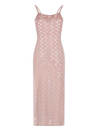 Marine Serre Womens Dresses Pink Viscose