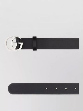 Gucci marmont leather belt adjustable logo buckle