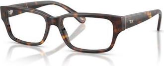 Diesel 54mm Square optical glasses in Tortoise at Nordstrom