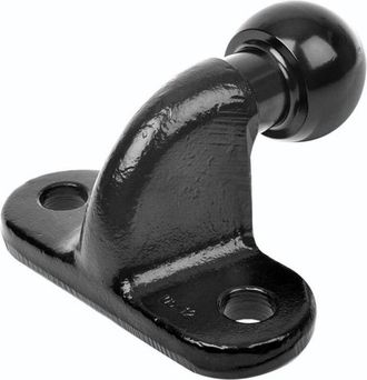 OEM Bola De Remolque &Oslash; 50 Mm, Capacidad De Carga 3.500 Kg, Para Turismos, Camiones Y Tractores (negra)