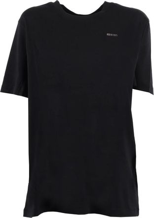 Diesel T-Adjust-Met Maglietta - Heren - T-shirts - Zwart - L - Katoen - Tops
