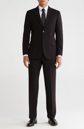 Nautica Solid Suit in Black at Nordstrom Rack, Size 44 Short