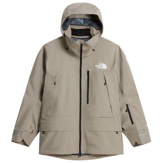 The North Face Summit Verbier GTX Jacket Skijacke f&uuml;r Herren | grau/beige