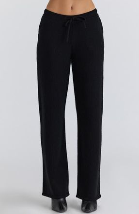 House of CB Chelsea Knit Pants in Black at Nordstrom, Size X-Small