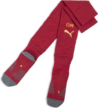 Puma Calzettoni da portiere Olympique de Marseille 25/26 da uomo, Abbigliamento, Rosso, 35-38