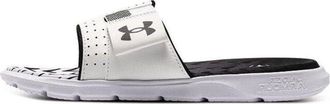 Under Armour Mercenary Slippers White Black 3027252-100
