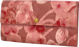 Louis Vuitton Pink Long Wallet (Bi-Fold) (Pre-Owned)