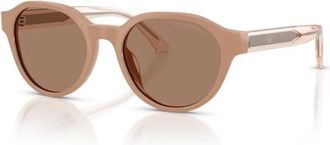 Emporio Armani Ek 4008U Zonnebril - unisex - Zonnebrillen - Bruin - 48 MM - Accessoires