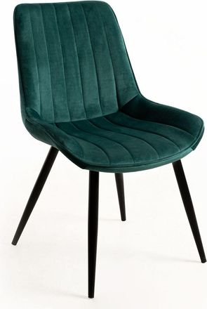 Regalos Miguel Regalos Miguel - Packs Sillas Comedor - Pack 2 Sillas Lene Terciopelo - Verde
