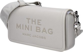 Marc Jacobs Womens White Leather Crossbody Bag